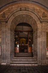 Pr&eacute;dio hist&oacute;rico na cidade de Cusco, Peru