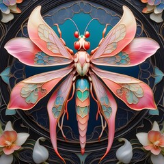 Hybrid Harmony: A Butterfly Symphony of Colors