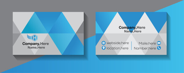  Creative Business Card Design Template, Visiting Card
