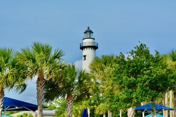 lighthouse on the coast