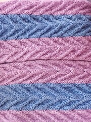 close up of colorful wool