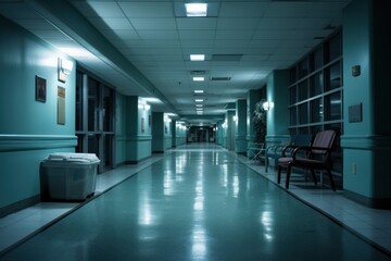 Obraz premium corridor in hospital