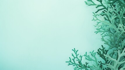Seaweed green. Background for text.