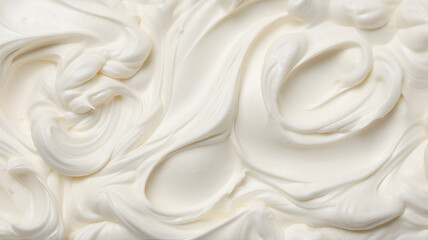 cream of white cream. texture