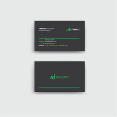 Obraz premium Business Card Template