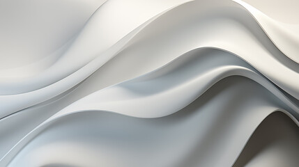 Abstract white and light gray wave. Modern, soft, luxury texture with smooth and clean vector subtle background.