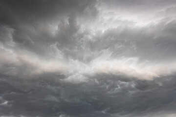 Obraz premium Stormy clouds - dramatic sky detail