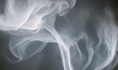 smoke on black