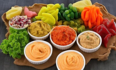 vegetables on a plate