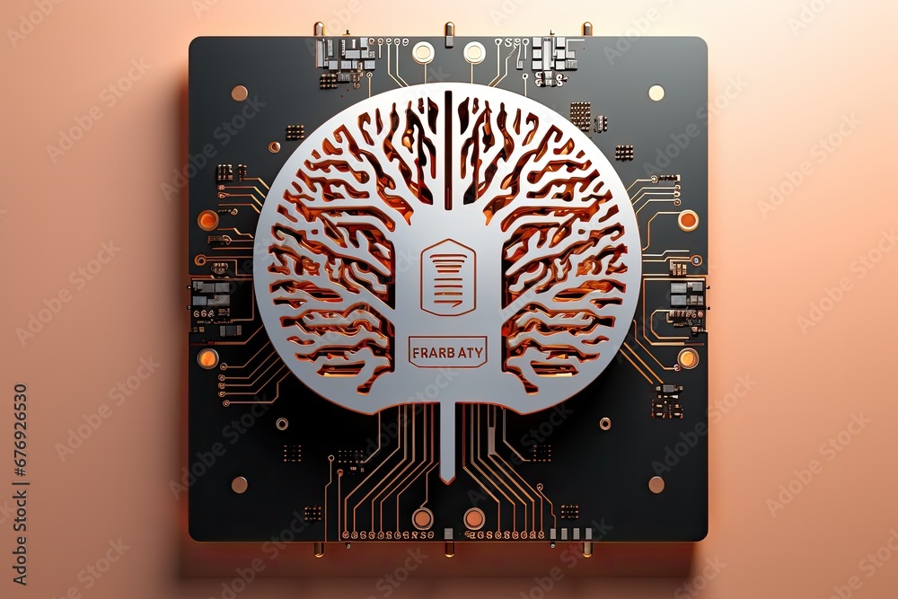 Poster microchip for brain
