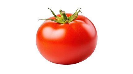 Tomatoes isolated on transparent background, image with background removed, created with Generative Ai technology.