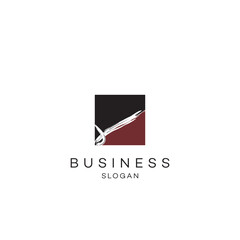 Abstract consultant logo design business squire 