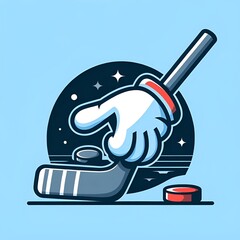 Hockey Hand Graphic