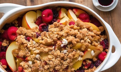 muesli with berries