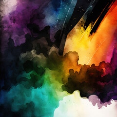 Pastel Shades: Watercolor Kaleidoscope