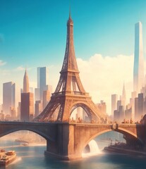 eiffel tower city