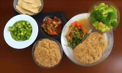 indian curry meal
