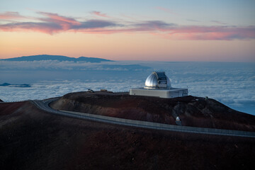 Fototapeta na wymiar Mauna Kea observatory, Hawaii