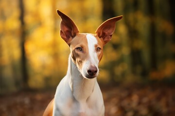 Obraz premium Ibizan Hound Dog - Portraits of AKC Approved Canine Breeds