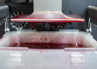 3D UV printer used to print human teeths as prosthodontics and process to make tooth crowns