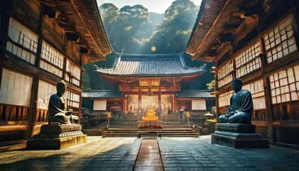 Foto op Canvas 寺院 © megumin