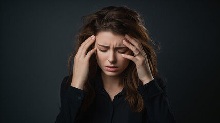 Woman Experiencing Headache