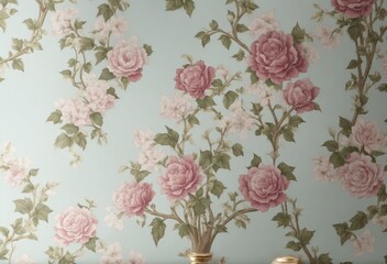 vintage floral background