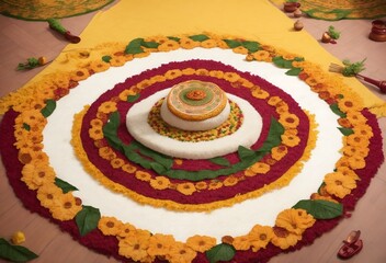 traditional Thai dessert on a plate