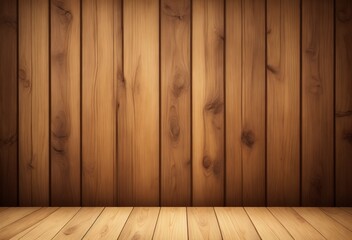 wooden wall and floor