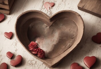 heart shaped chocolates