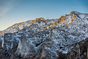 Last Light On the Ridge