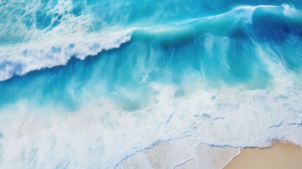 Ocean Waves on a Beach
