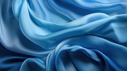 Blue satin background