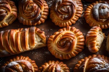 the art of making perfectly flaky  pastry.