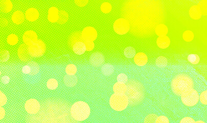 Yellow bokeh background for seasonal, holidays, event and celebrations