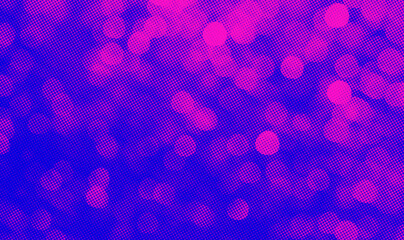 Blue, pink bokeh background for seasonal, holidays, event and celebrations