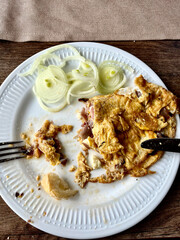 Serbian food, different food on the table