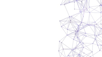 Abstract geometric background. Plexus mesh backdrop illustration.