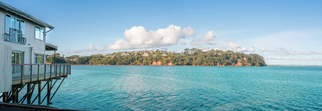 Manukau Harbour from Blockhouse Bay Beach