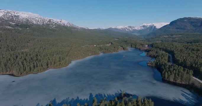 Langesetvatnet Lake, Norway