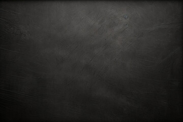 黒い黒板のような背景。A background featuring a black chalkboard surface　Generative AI - obrazy, fototapety, plakaty