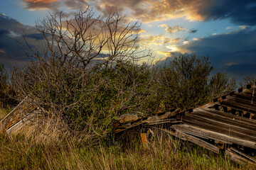 A drive around Vulcan County Alberta Canada