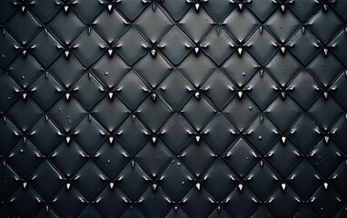 使い古された金属板の質感、スチール背景のダークグレー色,The textured surface of a worn metal sheet, presenting a steel background in a dark gray hue,Generative AI