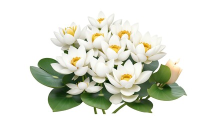 Colorful flowers floral Clipart, high quality resolution, beautiful flowers white background, AI generated images, jpg illustration. 



