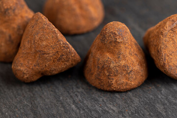 delicious chocolates with natural cocoa