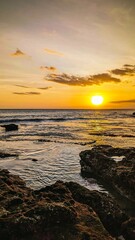 Bali, Indonesia - July 20, 2023: Tropical paradise known for its lush landscapes, vibrant culture, ancient temples, and beautiful beaches.
