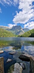  Nestled amid the picturesque landscapes of the Austrian Alps, Lake Piburg enchants with its crystal-clear waters and scenic surroundings. Surrounded by lush forests and majestic mountains, the lake r