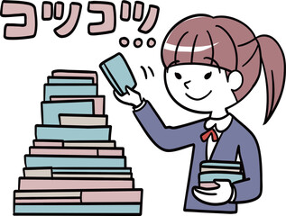 コツコツ積み上げて努力をしていく