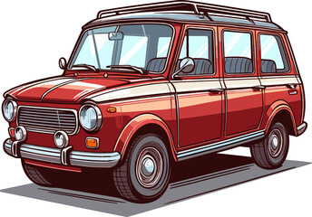 Illustration Vector Graphic of Car