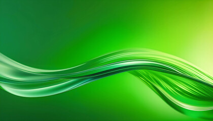 Abstract background Green eco wave, clean water and nature concept,	
